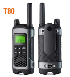 Walkie-Talkie <span class=keywords><strong>T80</strong></span> con Licencia Gratuita PMR446 FRS, <span class=keywords><strong>TLKR</strong></span>-<span class=keywords><strong>T80</strong></span> HAM UHF Analógico, Comunicación Bidireccional Inalámbrica para Niños - Product Image 2