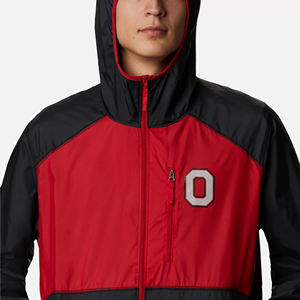 New Product Print Winter 100% Wool/Polyester Hooded <b>Quilted</b> Casual Windbreaker <b>Jacket</b> - Product Image 5