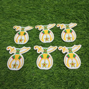 Fille maçonnique de patch sphinx brodé - Product Image 2