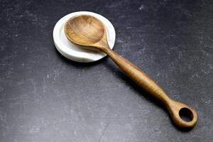 Wooden Eco-Friendly Degradable Disposable Serving Spoon & <b>Spatula</b> <b>Set</b> for Party Use - Product Image 2