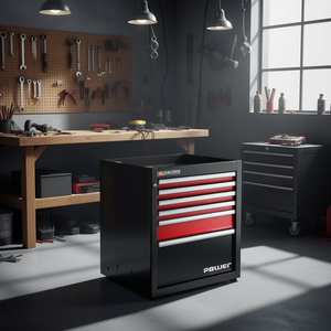 Gabinete Base Rojo Facom con 6 Cajones y 1 Cajón para Suministros, Gabinetes para Herramientas - Product Image 3