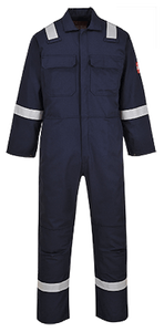 Overoles de seguridad de una pieza de algodón 2025 nuevo estilo al por mayor con tiras reflectantes traje de trabajo hecho de poliéster - Product Image 2