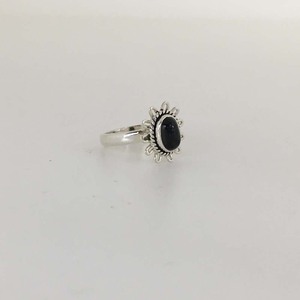 925 Solid Sterling Silver <b>Rings</b> Handmade Trendy Unique <b>Black</b> <b>Onyx</b> Cabochon Natural Gemstone Fine Jewelry Gift for Women and Girl - Product Image 3