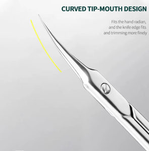 ชุดกรรไกรตัดเล็บเล็บเท้าสแตนเลสพร้อมกรรไกรตัดเล็บแบบพัดเล็บคมสำหรับทำเล็บ - Product Image 3