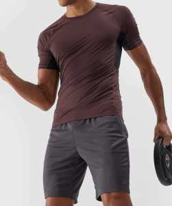 Men's XXL Casual Exercise <b>Gym</b> Training Half Tracksuit Eco-Friendly Printed Quick Delivery Custom Logo for Weightlifting Fitness - Product Image 4