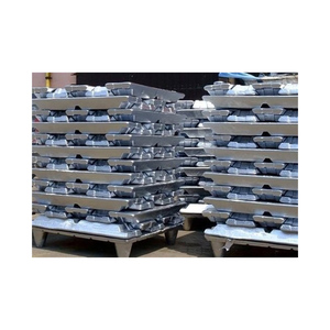 High quality 99.99% aluminum <b>ingots</b> best price wholesale aluminum <b>ingots</b> 99.7%A7 for sales - Product Image 3