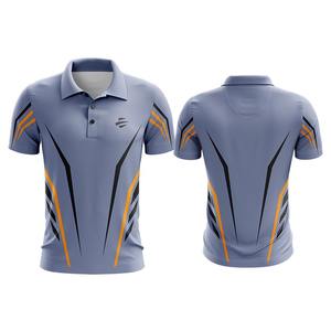 Polos unisexes à sublimation polyester OEM avec impression de logo personnalisé pour uniformes d'affaires d'équipes sportives commandes à livraison rapide - Product Image 3