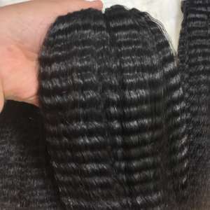 Venta de cinta recta rizada de la mejor calidad en cabello humano crudo para mujeres negras de extensiones de cabello vietnamita - Product Image 2