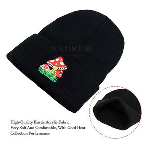 หมวกบีนนี่ปักลายแฟชั่นมีลวดลายและดีไซน์ที่เป็นเอกลักษณ์หมวกบีนนี่ปักลายใส่สบาย - Product Image 3