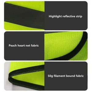 Polo à manches courtes haute visibilité pour l'été, vêtements de travail réfléchissants pour la construction, en vente - Product Image 4