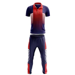 Vêtements d'entraînement Uniforme de cricket à quantité minimale de commande basse Uniforme de cricket en polyester Uniforme de cricket de taille personnalisée - Product Image 1