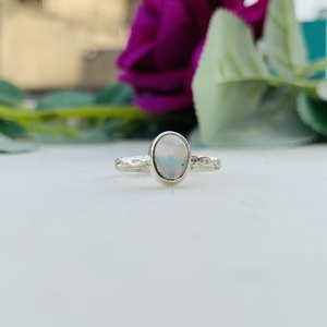 Ethiopian Opal <b>Ring</b>, 925 Sterling <b>Silver</b> <b>Ring</b>, Opal Gemstone <b>Ring</b>, Handmade <b>Ring</b>, <b>Boho</b> <b>Ring</b>, Statement <b>Ring</b> - Product Image 2