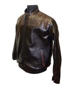 Chaquetas de cuero genuino vintage clásico: una durabilidad básica de moda clásica atemporal elegancia elegante moda mate brillante - Product Image 4