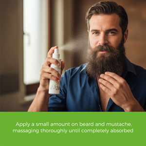 Tónico Hidratante para Barba Larga RELAXPERIENCE 100ml Aceite de Ricino Mentol Lactato de Mentilo Extracto de Hoja de Parra - Product Image 3