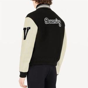 Chaquetas Varsity Personalizadas con Logotipo Bordado para Hombre, Tallas Grandes, Impermeables, Transpirables, al por Mayor, Lisas, para Invierno, Uso Universitario - Product Image 4