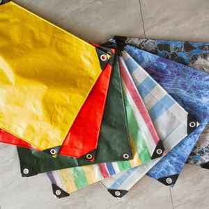 Toile en polyéthylène de qualité supérieure, résistante, imperméable, pour les couvertures, prix d'usine en Inde - Product Image 3