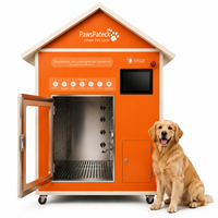 Máquina Automática de Lavado de Perros de Autoservicio, Estación de Lavado de Mascotas con Sistema de Pago Inteligente, Secado y Desinfección para Uso Comercial