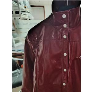 Chaquetas de Cuero PU Elegantes al por Mayor, Chaquetas de Moda Hip Hop de Invierno para Mujer, Chaquetas de Cuero Real Personalizadas - Product Image 3