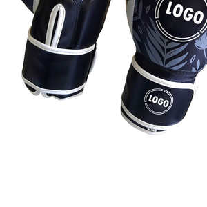 Fabrication en usine de gants de boxe en cuir de haute qualité, sur mesure, confortables, respirants, fermeture à boucle et crochet, entraînement en plein air - Product Image 5