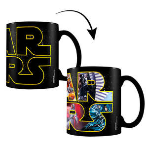 Tasse à lait en céramique au design original Star Wars, logo thermocollé, personnages, passe au lave-vaisselle et au micro-ondes, pour cadeaux promotionnels - Product Image 1