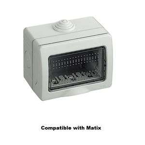 Boîte étanche IP55 3 modules blanche - Product Image 1