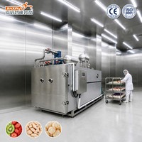 Machine de lyophilisation de qualité alimentaire entièrement automatique certifiée CE pour fruits, viandes, soupes et plats préparés