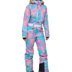 Traje de Nieve Transpirable para Adultos, para Invierno, para Esquí de Una o Dos Tablas, con Cierre de Cremallera, Conjunto Completo de Poliéster/Nailon para Hombre y Mujer, Venta al Por Mayor - Product Image 1