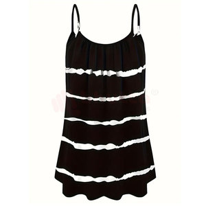 Meilleures ventes Débardeurs d'été décontractés pour femmes 100% coton Style unique Hauts respirants fabriqués en usine - Product Image 1
