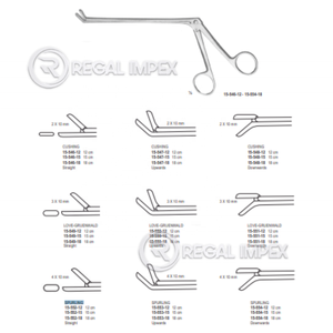 High Quality Regal Impex RI-NS-90014 Stainless Steel Spurling Intervertebral Disc Rongeurs <b>Neurosurgery</b> <b>Instruments</b> Laminectomy - Product Image 6