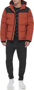 Vestes matelassées pour hommes OEM, mode d'hiver, design personnalisé, col en fourrure, vêtements d'extérieur, streetwear, veste matelassée à bulles, vestes matelassées pour hommes - Product Image 5