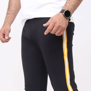 Vente en gros de pantalons de survêtement d'entraînement athlétique personnalisés pour hommes pantalons de jogging de style décontracté vêtements de sport pour hommes en tissu - Product Image 4