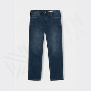 Best Quality <b>Men's</b> Denim <b>Jeans</b> Casual Oversize Mid <b>Waisted</b> Straight Pants Acid Wash Customized Color Autumn Winter Quick Dry - Product Image 1