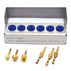 Kit de forets chirurgicaux pour lifting sinusal par abord latéral, 6 pièces, en acier inoxydable, pour implants dentaires - Product Image 6