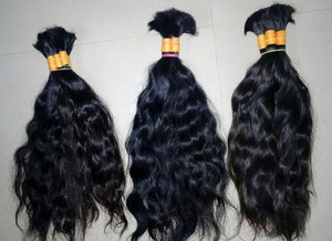 100% Virgin Remy Hair Extensions Indian Temple Wavy Style Natural Wave Lace HD <b>Stretched</b> Lengths 8-30 Inches - Product Image 3