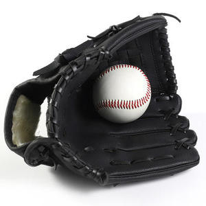 Gants d'entraînement de base-ball en cuir pour jeunes, prix d'usine, gants d'entraînement en dentelle, gants de Baseball bon marché de bonne qualité - Product Image 3