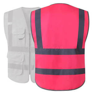 Chaqueta de alta visibilidad Chaleco DE TRABAJO reflectante Ropa de construcción Ropa DE SEGURIDAD Chaleco de trabajo de alta visibilidad - Product Image 3