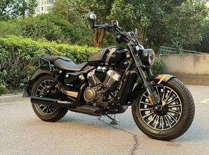 Puissante moto chopper rétro classique 250cc, vitesse maximale 140 km/h, cyclomoteur vintage sportif - Product Image 4