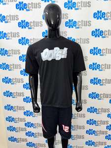 T-shirt en coton mélangé épais et poly pour hommes de grande taille avec logo personnalisé T-shirt uni imprimé DTF de haute qualité tricoté vierge - Product Image 6