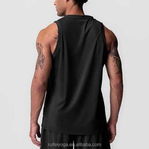 Moda al aire libre competencia O cuello Jersey camiseta baloncesto sublimado uniforme hombres Jerseys sin mangas baloncesto camisetas - Product Image 4