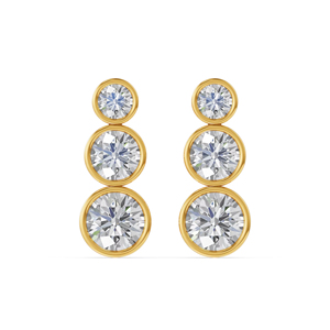 Bague de mariage en or massif 10 carats pour femme 1.8Cts VS Clarity EF Color Lab Grown Cut Diamond IGI Certified Engagement Party Jewelry - Product Image 1