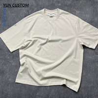 Fabricants sur mesure pour hommes 100% coton de haute qualité Streetwear Tshirt over sized drop shoulder Heavy Weight T Shirt Men
