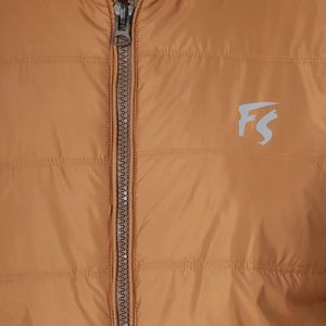 Chaqueta de Invierno Deportiva Acolchada con Revestimiento Impermeable, Relleno de Poliéster, Cuello Plegable, Cierre de Cremallera, Forro Polar Cortavientos para Hombre, Talla XL - Product Image 6