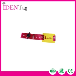 Pulsera RFID tejida única de uso único cortada con calor impresa personalizada para eventos - Product Image 4