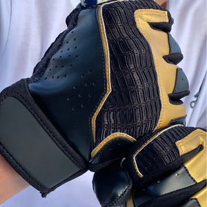 Guantes de bateo de béisbol resistentes personalizados profesionales unisex con guantes deportivos de Palma antideslizantes - Product Image 2