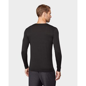 Maglia Tecnica da Uomo 32 Degrees per Attività all'Aperto, Strato Base con Collo Rotondo, Nera - Taglia Piccola - Product Image 2