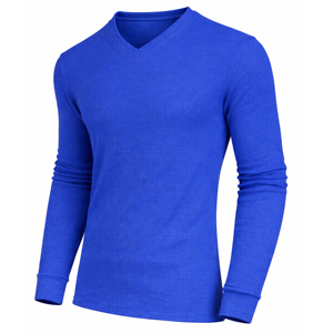<b>Men's</b> Autumn Woven Breathable Long Sleeve <b>Thermal</b> Pullover <b>Shirts</b> - Product Image 5