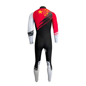 ชุดจั๊มสูทแขนเต็มชุดแข่งสเก็ตพิมพ์ลายระบายอากาศได้ดีพิมพ์ซับลิเมชัน - Product Image 2