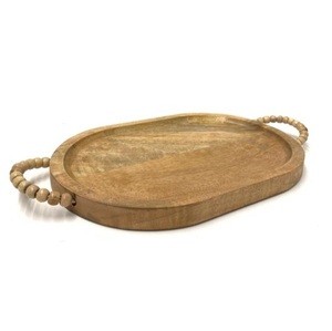 <b>Rounded</b> Shape Restaurant Cafe Hotels Serving Dishes Food Fruit Coffee Serving <b>Tray</b> Home Hotel Cafe Dining <b>Table</b> Serving Dish - Product Image 4