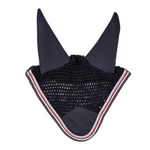 Bonnet d'oreille de cheval au crochet de qualité supérieure fabricant pakistanais voile anti-mouches léger respirant lavable pour un look équestre élégant - Product Image 6