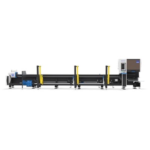 Machine de découpe laser à tube métallique à grande vitesse de 5mm avec refroidissement par eau de mandrin de précision - Product Image 2
